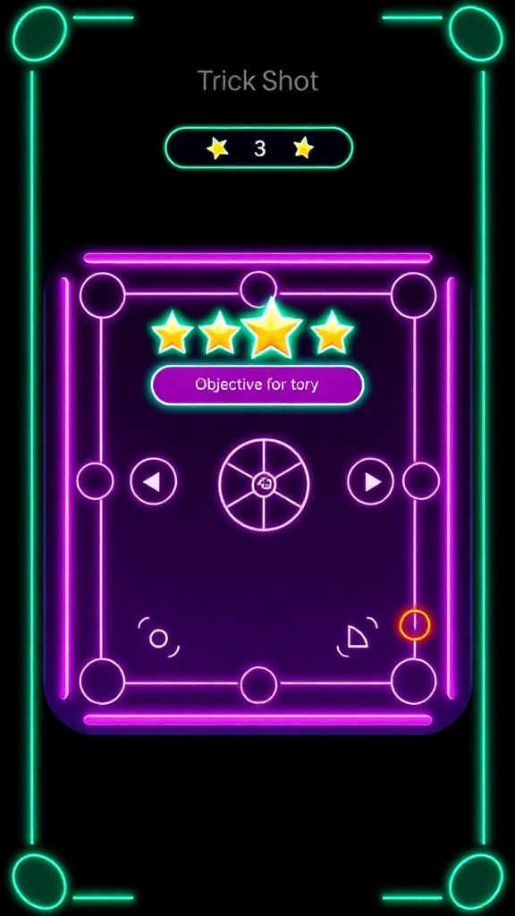Carrom Strike — Trick shot trial screenshot