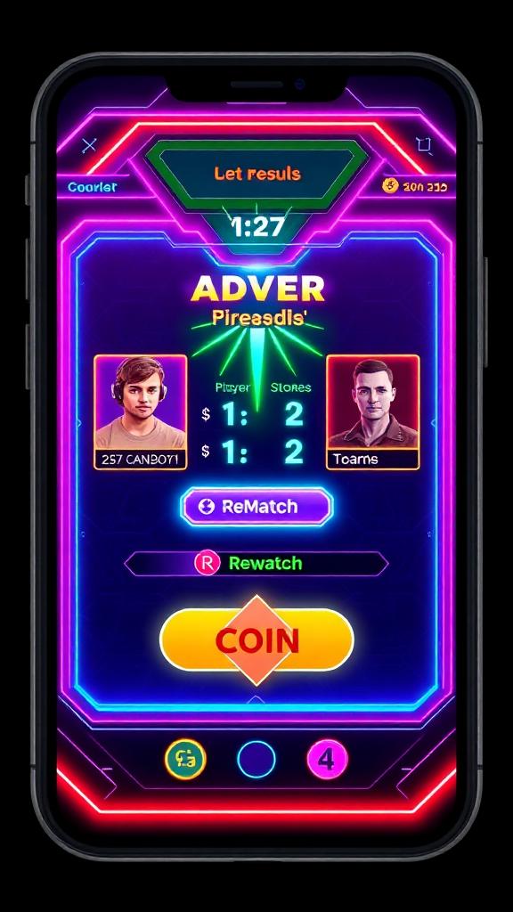 Carrom Strike — Duel result screenshot