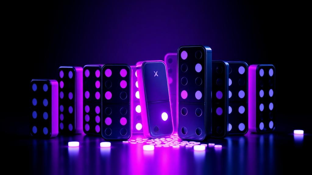 Domino Dash key art