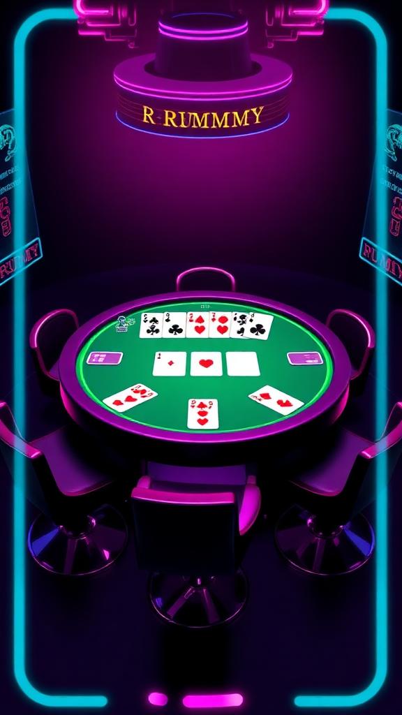 Rummy Arena — Table view screenshot
