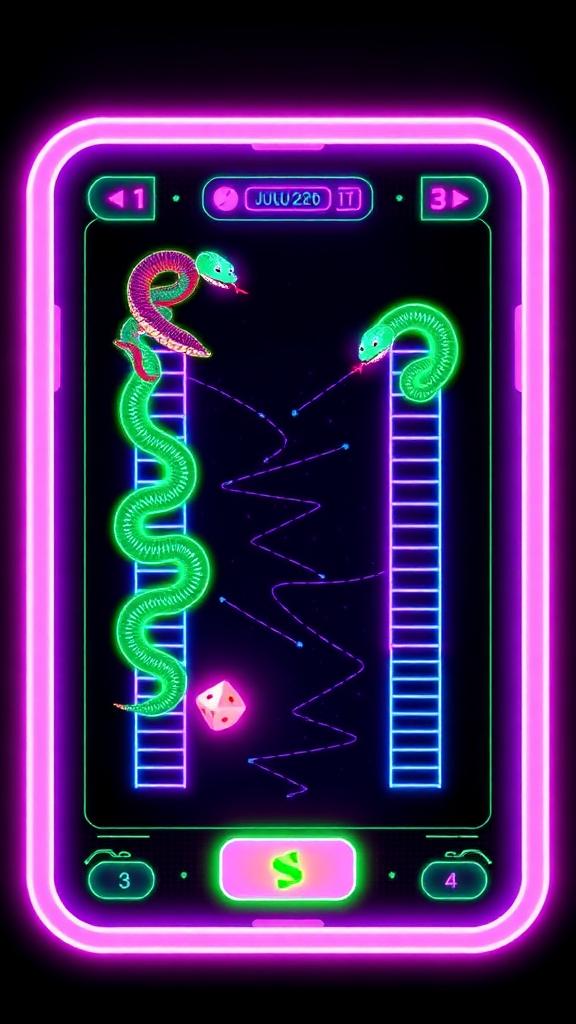 Snakes & Social — Board view screenshot